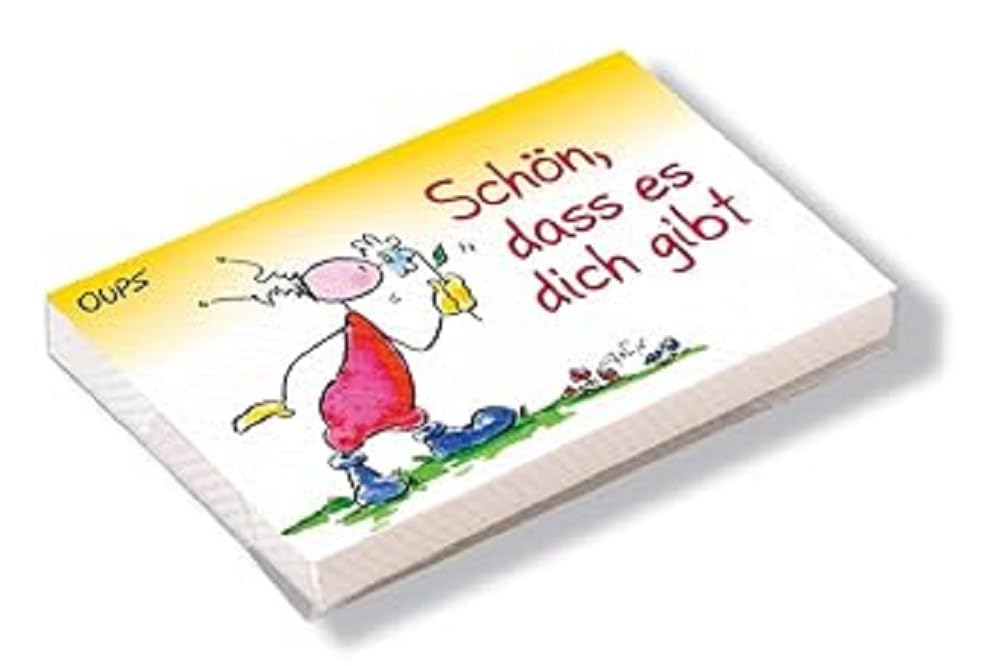 Oups Kärtchenbox - Schön, dass es dich gibt