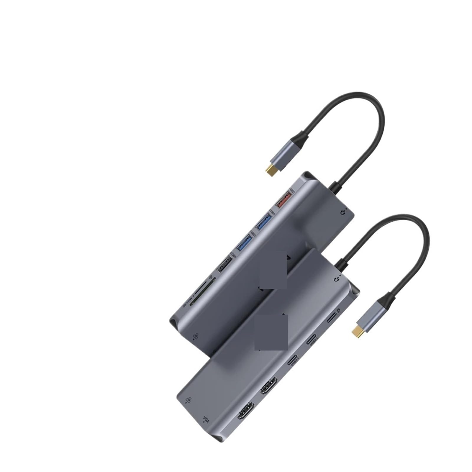 USB C HUB Type C to HDMI DP Gigabit Ethernet USB 3 1 PD 100W Adapter 12 in