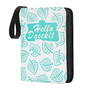 D DACCKIT Card Holder Compatible with Mini Animal Crossing Amiibo Cards, 500 Cartridges Organizer Binder fit for Nintendo Switch PS Vita Games SD Memory Cards?