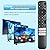 RC813 Replacement for TCL Google TV Remote Control No Setup Required, Compatible with TCL Smart TV Remote QM8/QM7/S5/S4/S3/Q7/Q6/Q5 4K UHD HDR LED QLED QD-Mini LED Full-HD Smart TVs(No Voice)