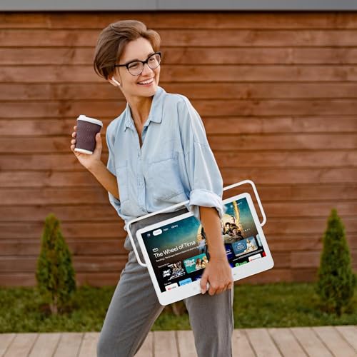 Portable Smart TV - 15.6'' 12V Television for Outdoor Use (RV, Camping, Pool, Bathroom, Kitchen, Bedroom)