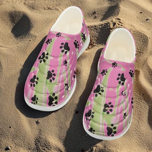 Pet Paw Sandals Kids Pillow Slide Breathable Close Toe Slippers Indoor Outdoor Anti Slip Pool Water Shoes4