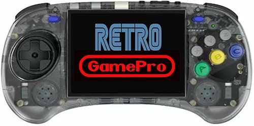 RG ARC S Retro Video Handheld Game Console Linux System RK3566 64Bit Reproductor de juegos Pantalla IPS de 4 pulgadas con batería de 128 GB, 3500
