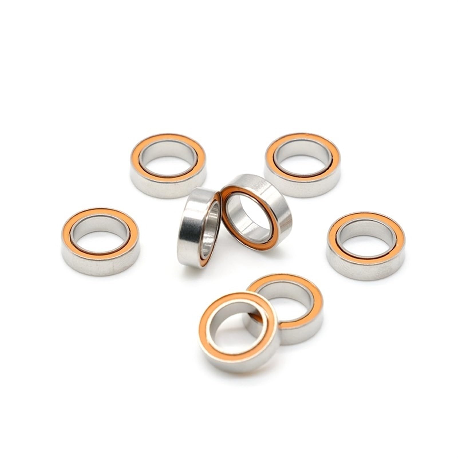 IEUMJNAT Bimetal Seal Shield Micro deep Groove Bearing 1pcs SMR128-2RS CB 8X12X3.5mm Ceramic Hybrid Without Grease Fast Turning