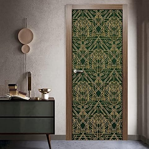 MULBEVD Self-Adhesive 3D Door Mural Cover