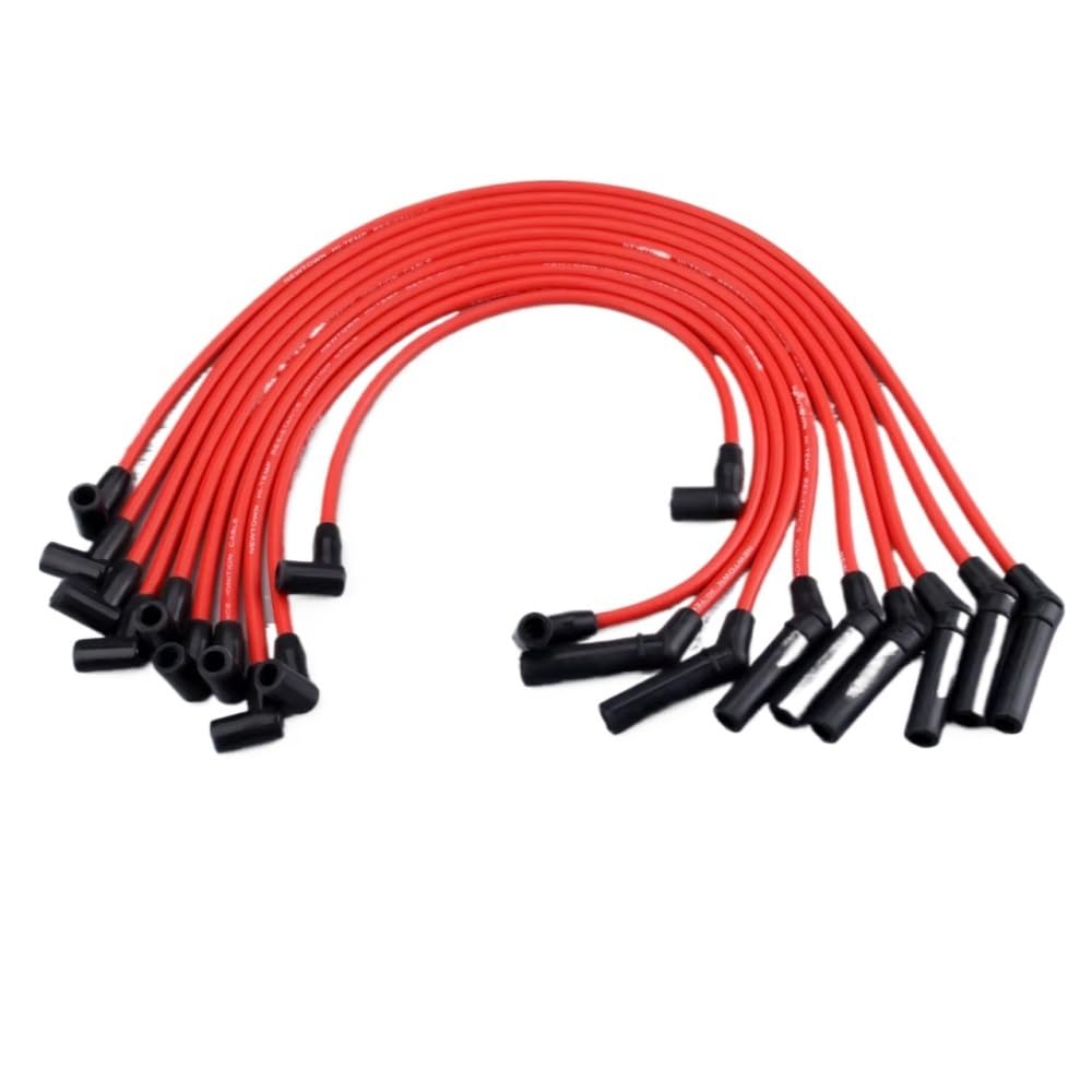 Cables de Encendido para Mustang 5.0L 5.8L V8 1964-1995 M-12259-R301 Kit de Cables de Encendido para bujías