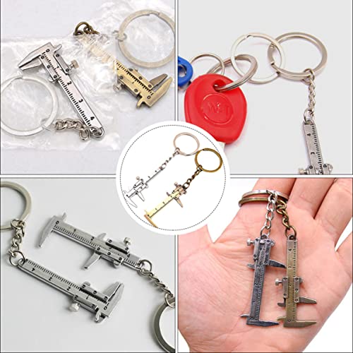 Mini Calibrador Vernier Portátil 4 piezas 10.5x3cm miniatura 5