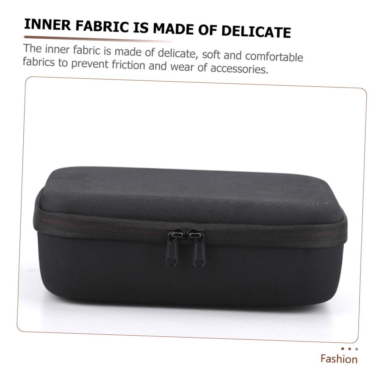 Bolsa Organizadora de Cables para Viaje, Negro, Oxford y Nylon
