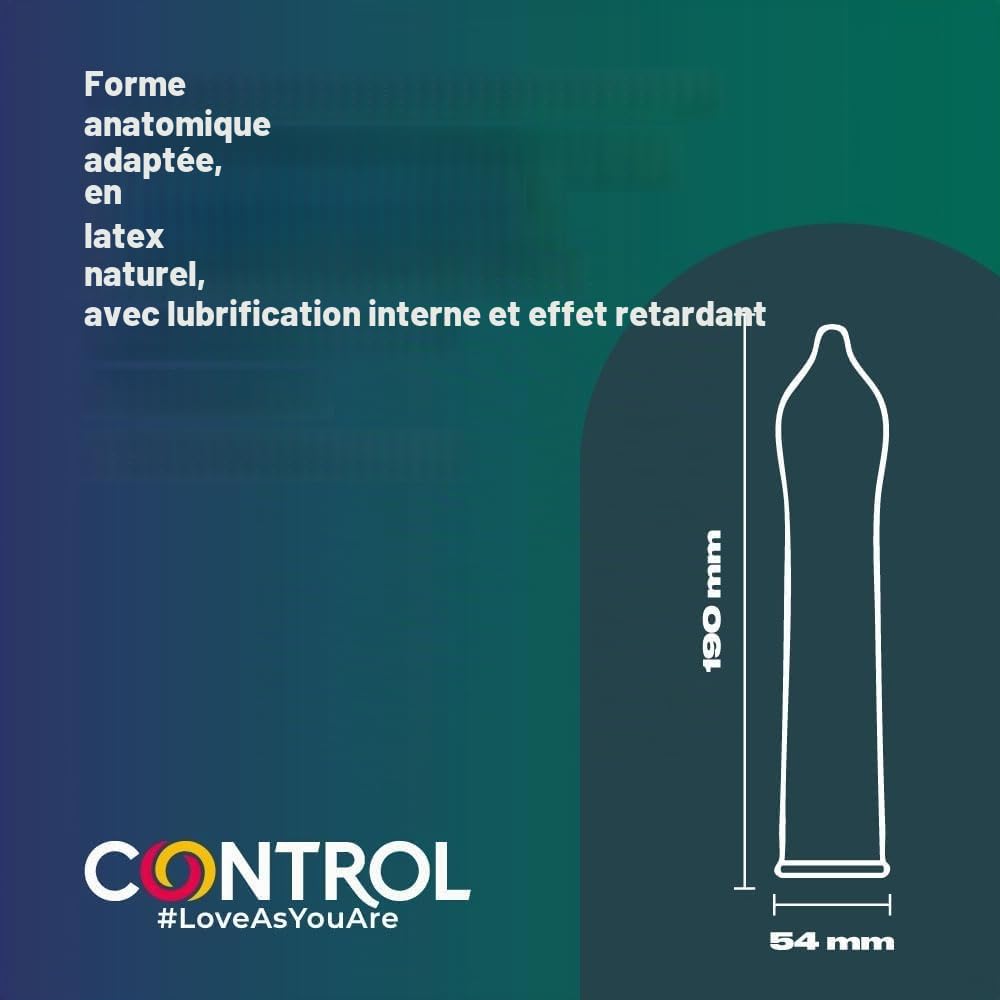 Control Retard Préservatifs Retardateurs - 48 Prophylactiques