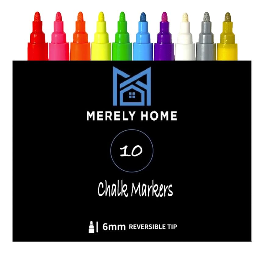 Markers for Acrylic Calendar | Acrylic Calendar Markers | Chalk Marker | Chalk Markers for Acrylic Board | Acrylic Markers for Calendar | Markers for Clear Acrylic Calendar