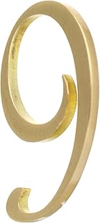 ORFOFE Mailbox Numbers Office Door Signs 1pc Copper Door Number House Number Mailbox Number Street Address Number Front Door Numbers Address Numbers