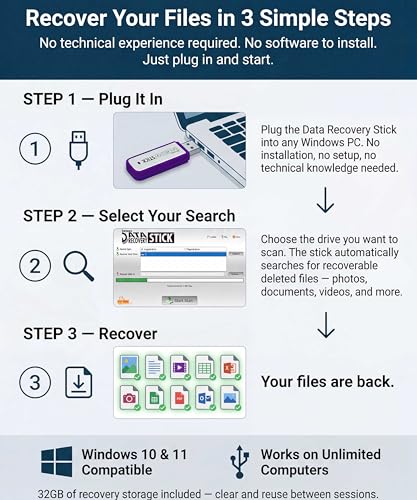 Data Recovery Stick USB Device