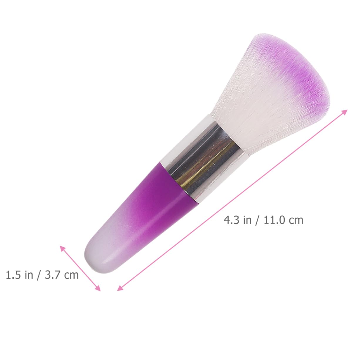 FOMIYES 20 Piezas Cepillo De Manicura Cepillo De Rubor Cepillos De Uñas Para Arte De Uñas Limpieza De Uñas Pincel Acrílico Base De Maquillaje El Plastico Herramientas De Belleza Ligero