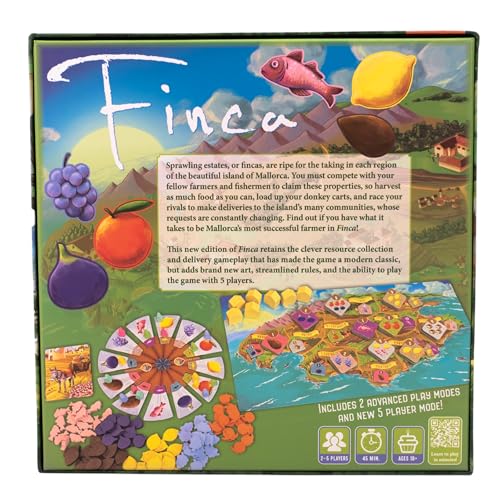 Finca juego de mesa gestión y estrategia Mallorca miniatura 2