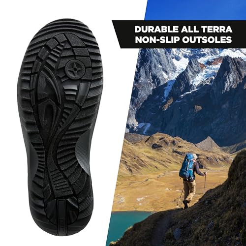 Jambu Unisex-Adult Tex Men Black Sneakers All-Terra Outsoles for Traction, Weather-Tough Uppers2