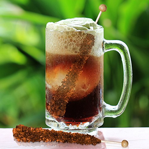 Extra Large Rock Candy Sticks: 12 Brown Rock Candy Sticks - Root Beer - Individually Wrapped For Party Favors, Candy Buffet, Showers, Receptions, Old Fashioned Espeez Bulk Candy On A Stick #TOP2