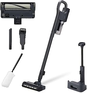 アイリスオーヤマ(IRIS OHYAMA)【当社最強の吸引力】アイリスオーヤマ 掃除機 コードレス スティッククリーナー サイクロン 吸引力 充電式 ハンディ 静電モップ daspo SCD-190P-H グレーブラック