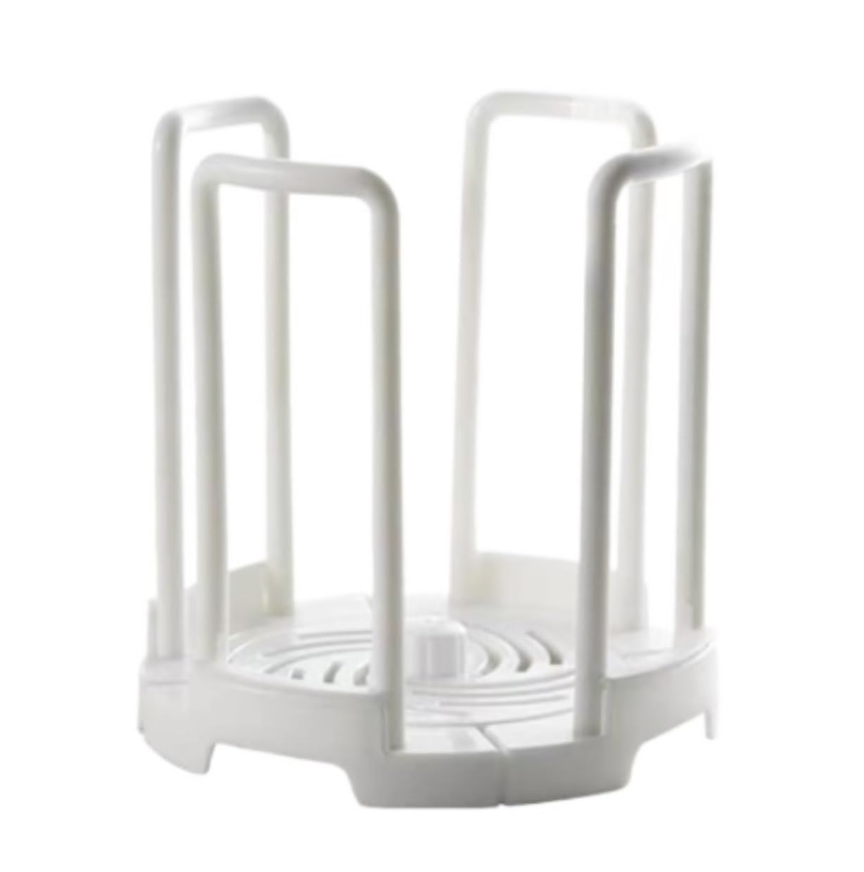 Azhkjkzh White Dish Rack Dish Rack Kitchen Multi-Functional Bowl Household Utensils Storage Drain For Small Kitchen(White)