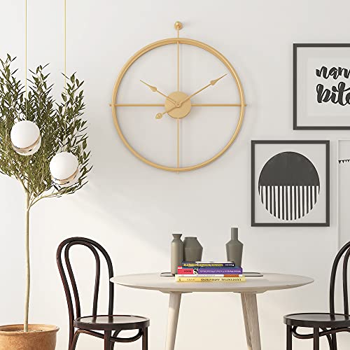 Funtabee Orologio di design, 50 cm, doppio