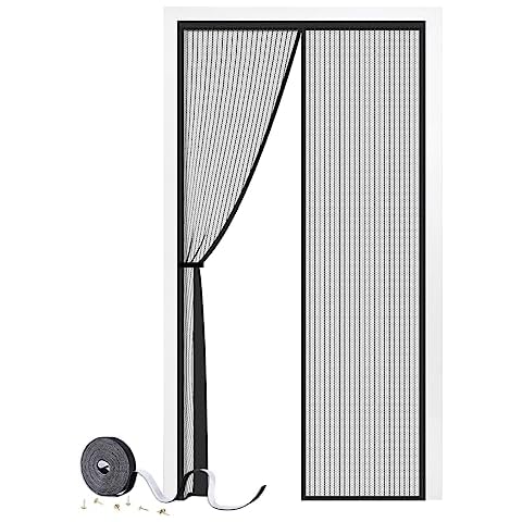 SMALUCK Heavy Duty Magnetic Door Screen Cover
