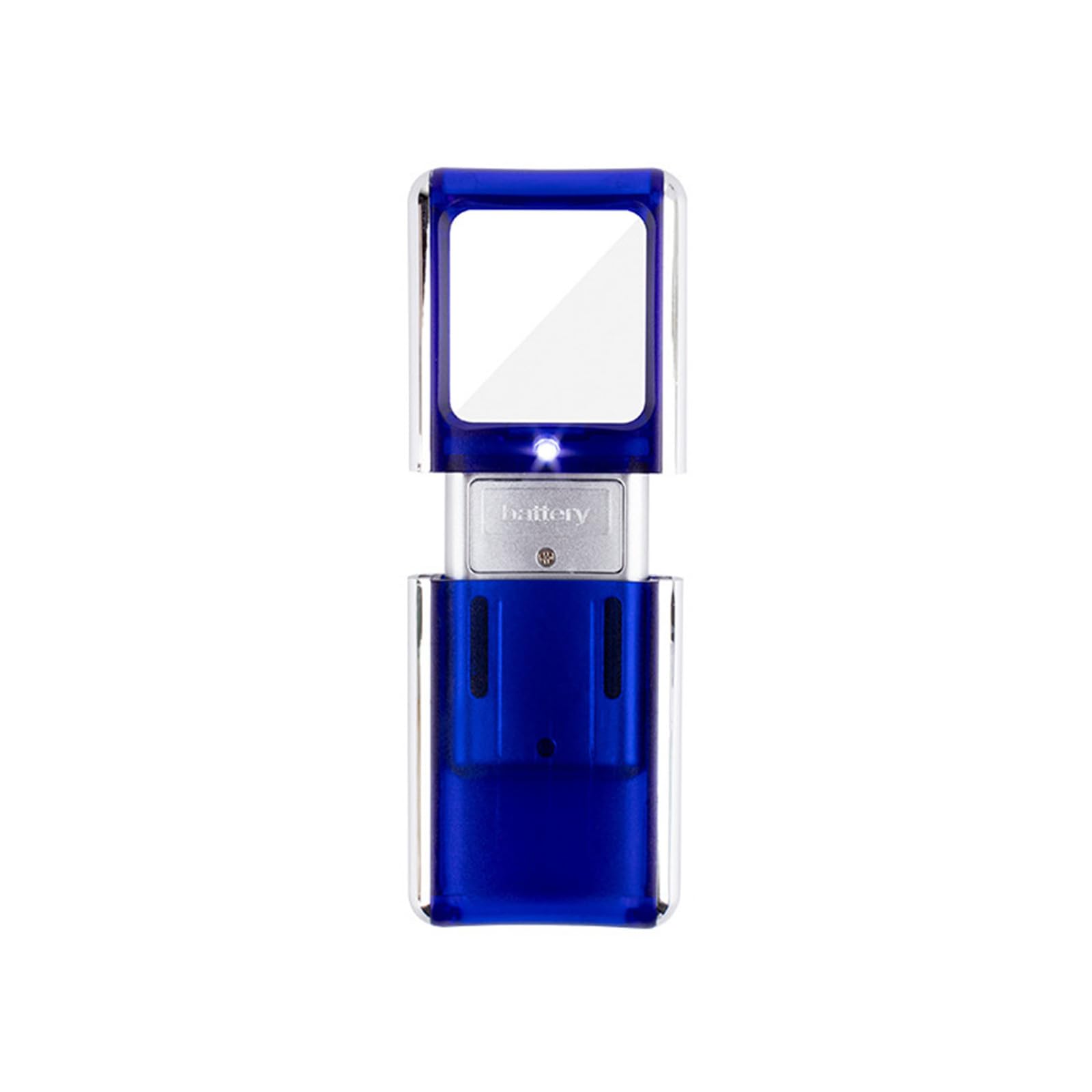 Portable LED Handheld Magnifier for Jewelry Inspection & Reading Dense Lighted Enlarger