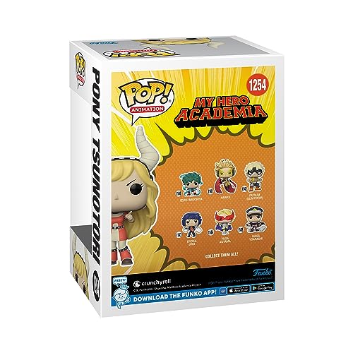 Funko Pop! Animation: My Hero Academia (MHA), (MHA) 1B, Pony Tsunotori, Collectable Vinyl Figure, Gift Idea - Image 4