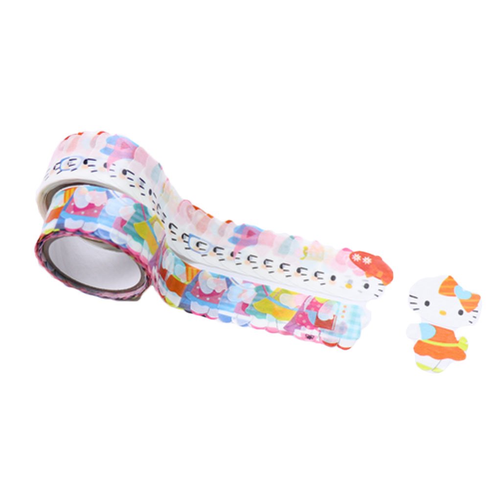 Amazon.co.jp: KTマスキングロールステッカー キュート CMR006（ハロー