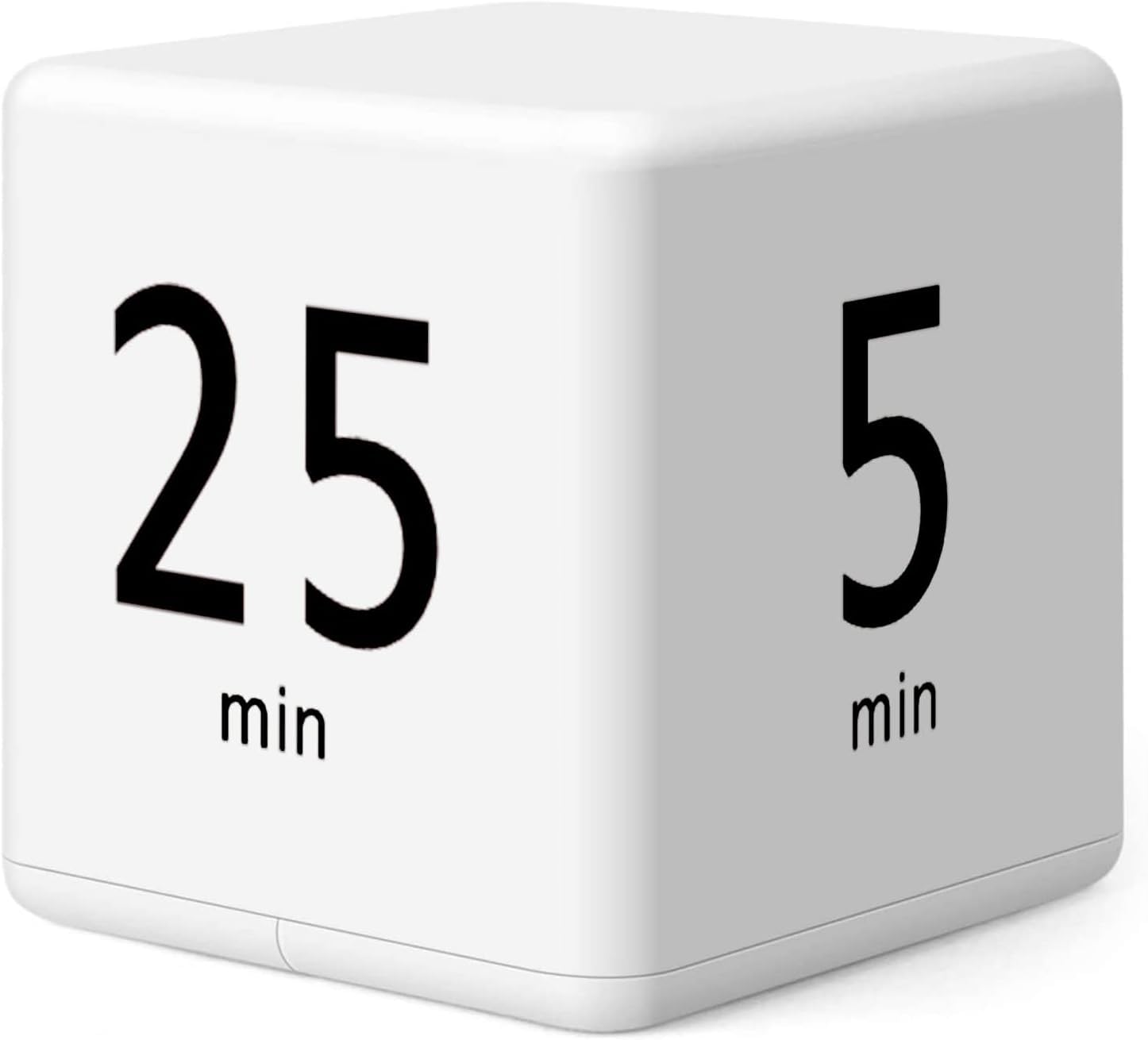 Leeonz Cube Timer, Time, Kitchen Timer Kids Timer for ADHD Productivity Workout Flip Timer Classroom for StudyTime Countdown Management Settings 5/15 / 25/45 Minutes - White (B0D49QDGT8) Amazon Price History, Amazon Price Tracker