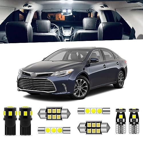 Kit Interior LED 13 piezas para Toyota Avalon 2013-2018 6000K