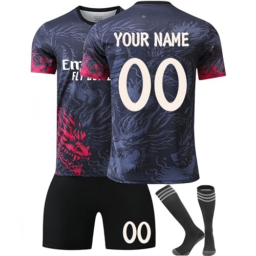 Generico Maglia da Calcio Personalizzato con Nome Numero Stampato...