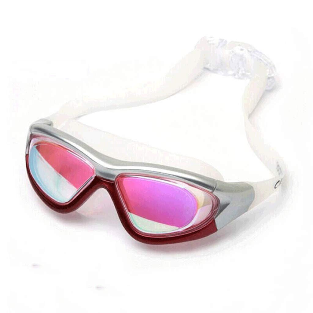 Lunettes de natation sans fuite dotées de bouchons d'oreille ergonomiques intégrés