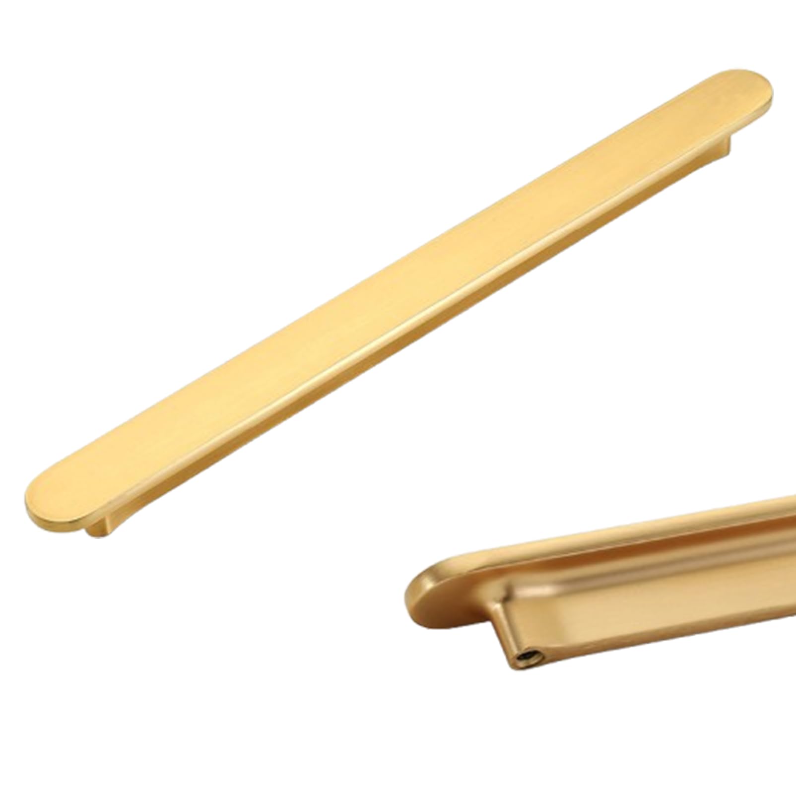 Steytemd Gold 2 Pack Cabinet Handle Solid Zinc Alloy | T-Shape-192Mm/7.6In