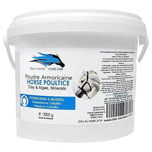 Cataplasma de Algas Marinas & Barro 100% Natural para el Cuidado de la Piel y la Regeneración del las Células: Envoltura del Cuerpo o Baño - 1500 g 1,5 kg