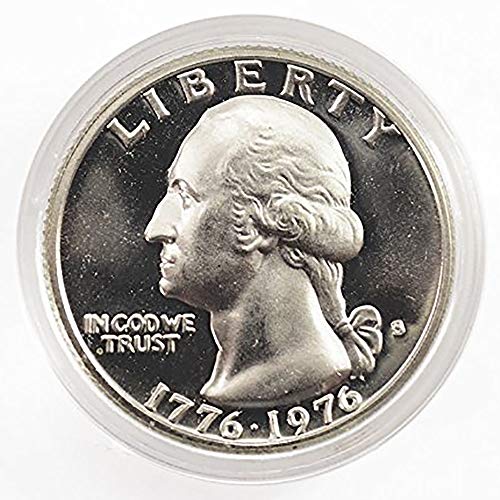1976 S 40% Silver Proof Bicentennial Washington Quarter Quarter Uncirculated