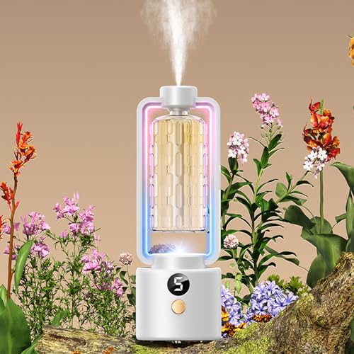 Difusor aromático eléctrico con luz LED para aromaterapia miniatura 4