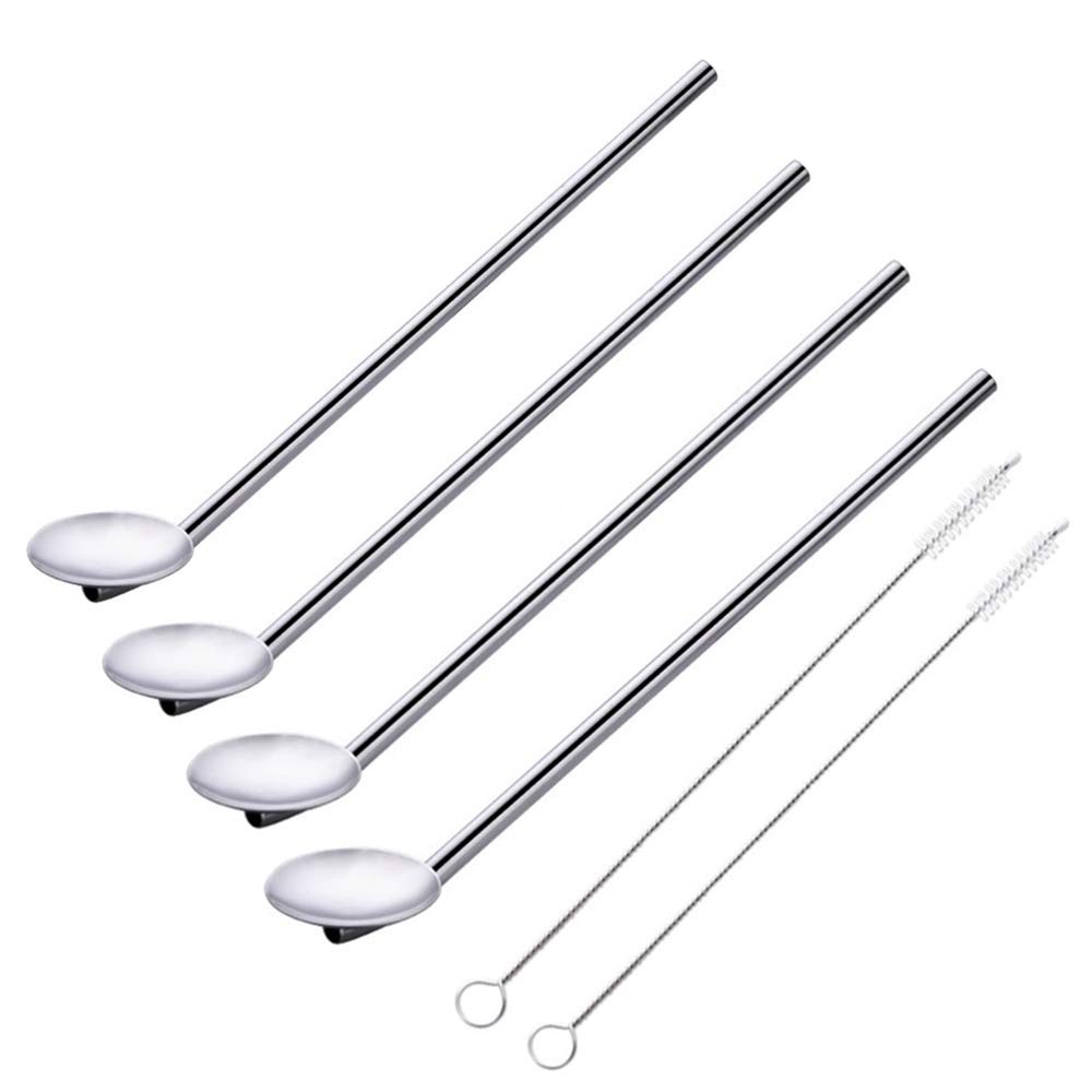 Amazon | STSET0021 ドリンキングスプーン ストロー マドラー - 食品