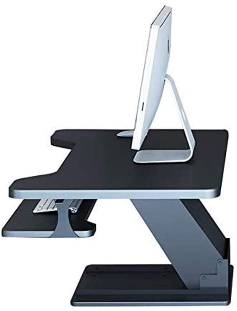 CGCSYZ Ergonomic Standing Desk Converter Converter Lifting Board Display Workstation Office Table Lifting Table Stand Demo Table
