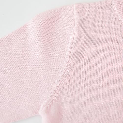 Boys Solid School Cardigan Fall Cowl Neck Sweater Button Closed Long Sleeve Cardigan for Kids Girls3