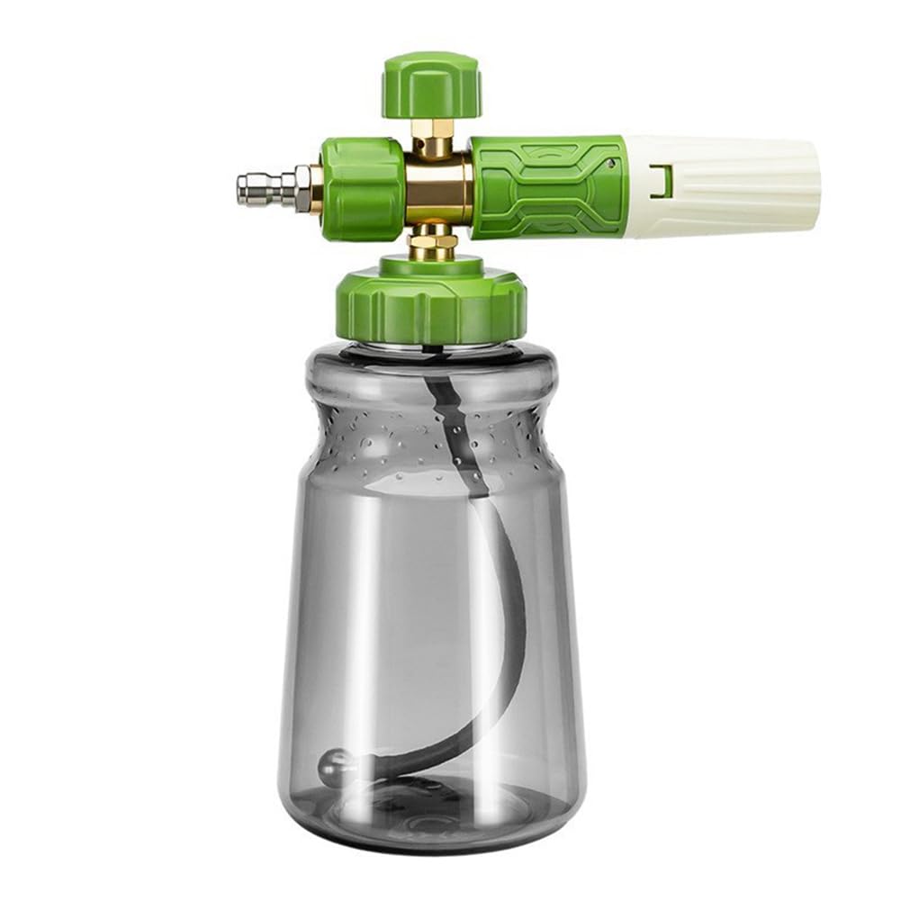 Gosera Pressure Washer Cannon with Foam Cannon, Pressure Washer Sprayer with Dual Adjustable Snow Foam Cannon
