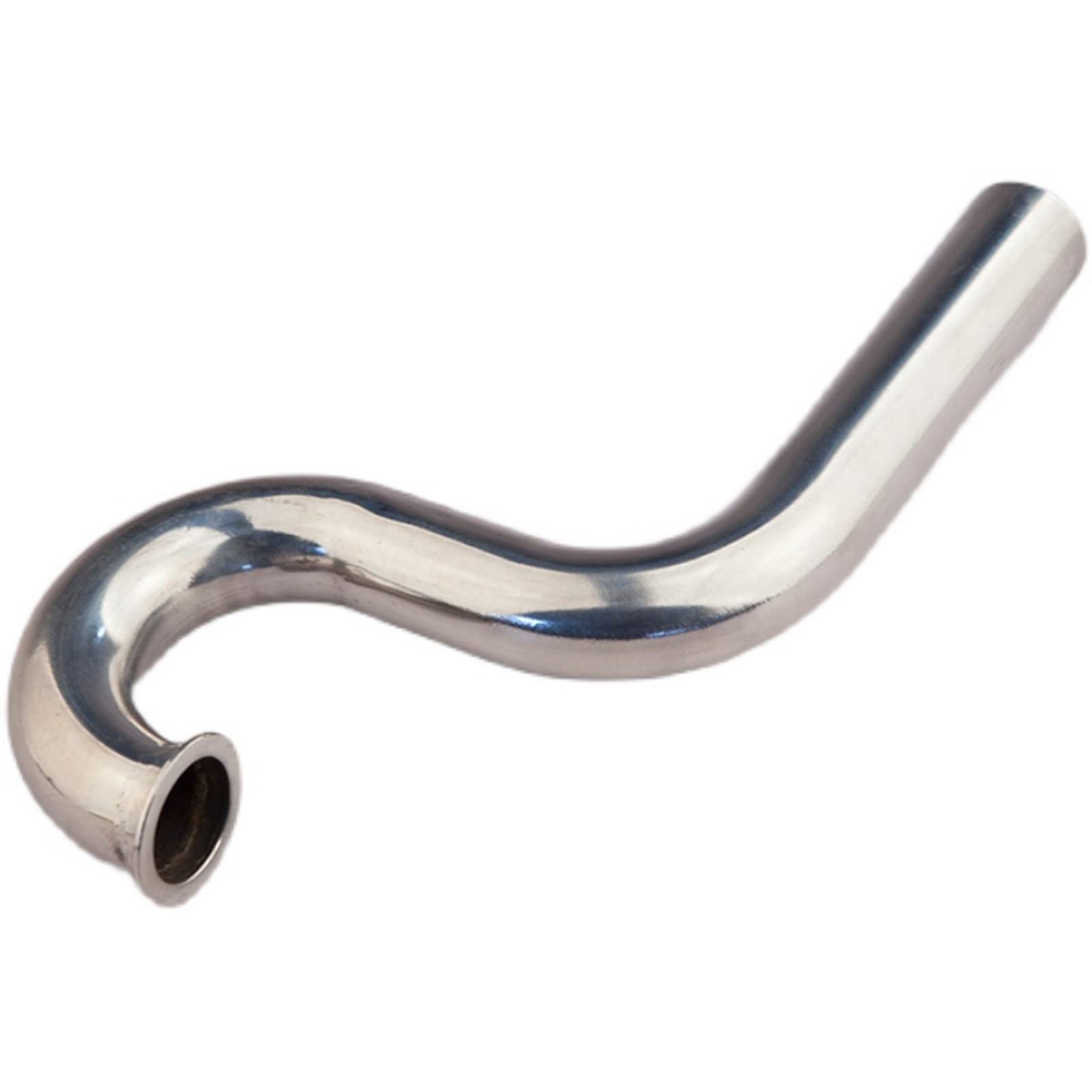 DingMotuo Stainless Steel S Bent Exhaust Pipe 22mm Connecting Tube For RC Gasoline Boat Model 26CC Engine
