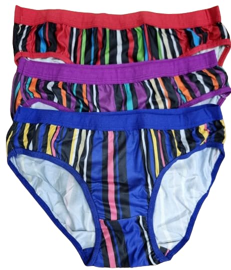 GenericMysaa Stretchable Cotton Hipster Panties for Girls and Women-Grip Fit Comfortable