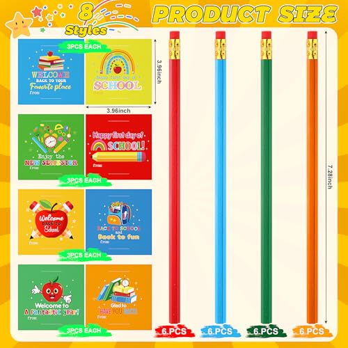 Lápices de grafito AmazingSpark pack x24 para Navidad miniatura 2