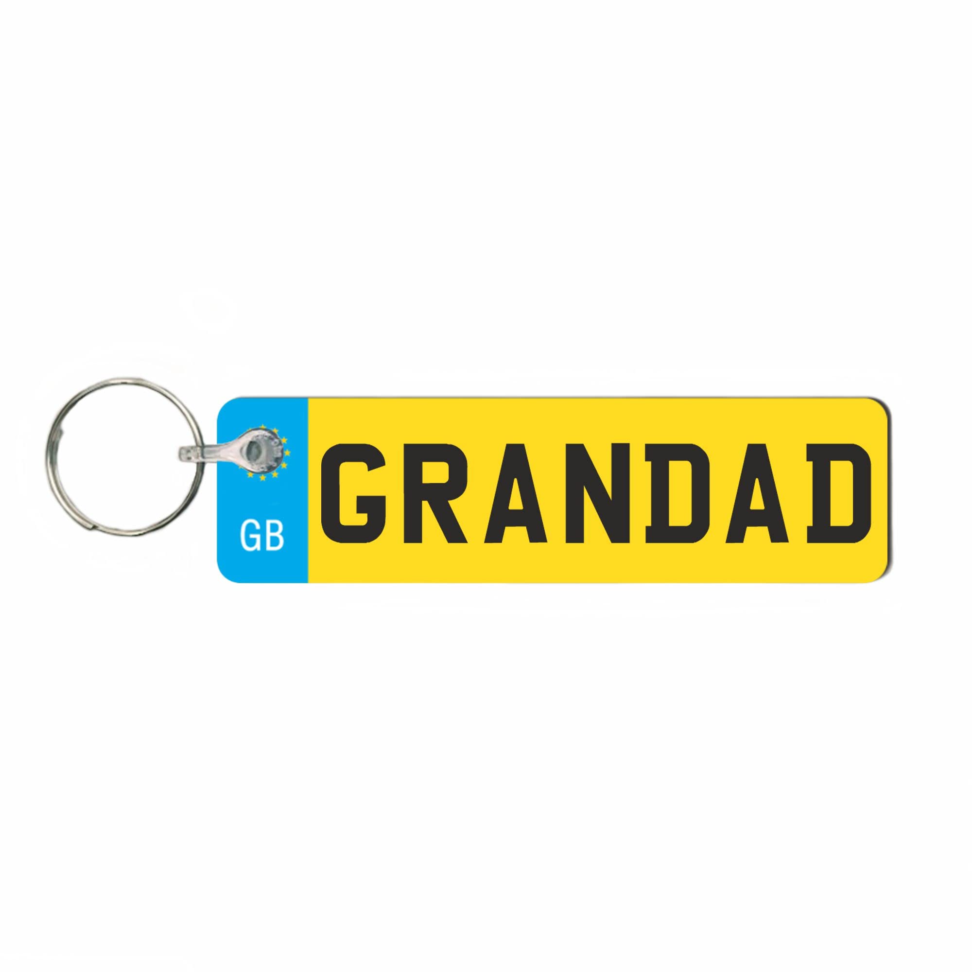 Pixie's GiftsCustom License Plate Keychain - Personalised Number Plate Keyring - Mini Number Plate Key Ring - Name Plate Keychain - Just Passed Milestones