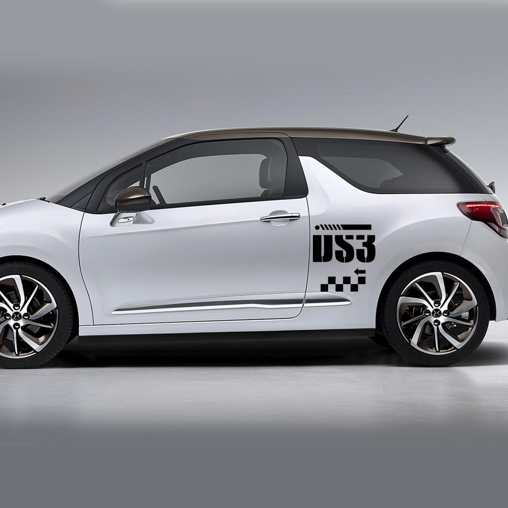Kit Autocollant Bas De Caisse Pour CITROEN DS3 Racing