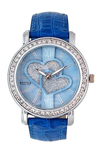 Exotica Fashions Analogue Blue Dial Womens Watch (B0161V2XI8) Amazon Price History, Amazon Price Tracker