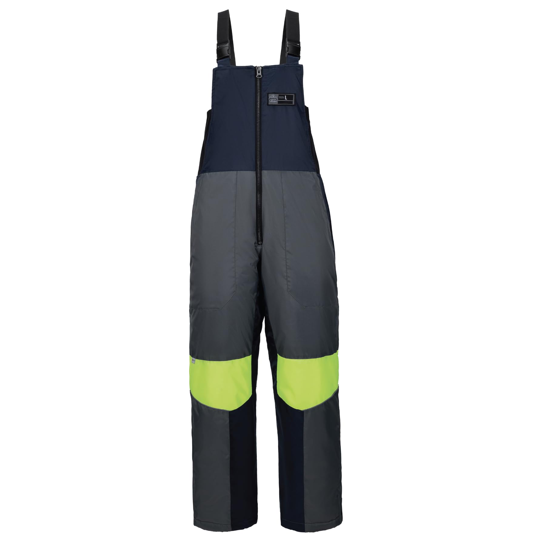 Ergodyne N-Ferno 6477 Insulated Freezer Bib Overalls, Cold Storage Work Gear