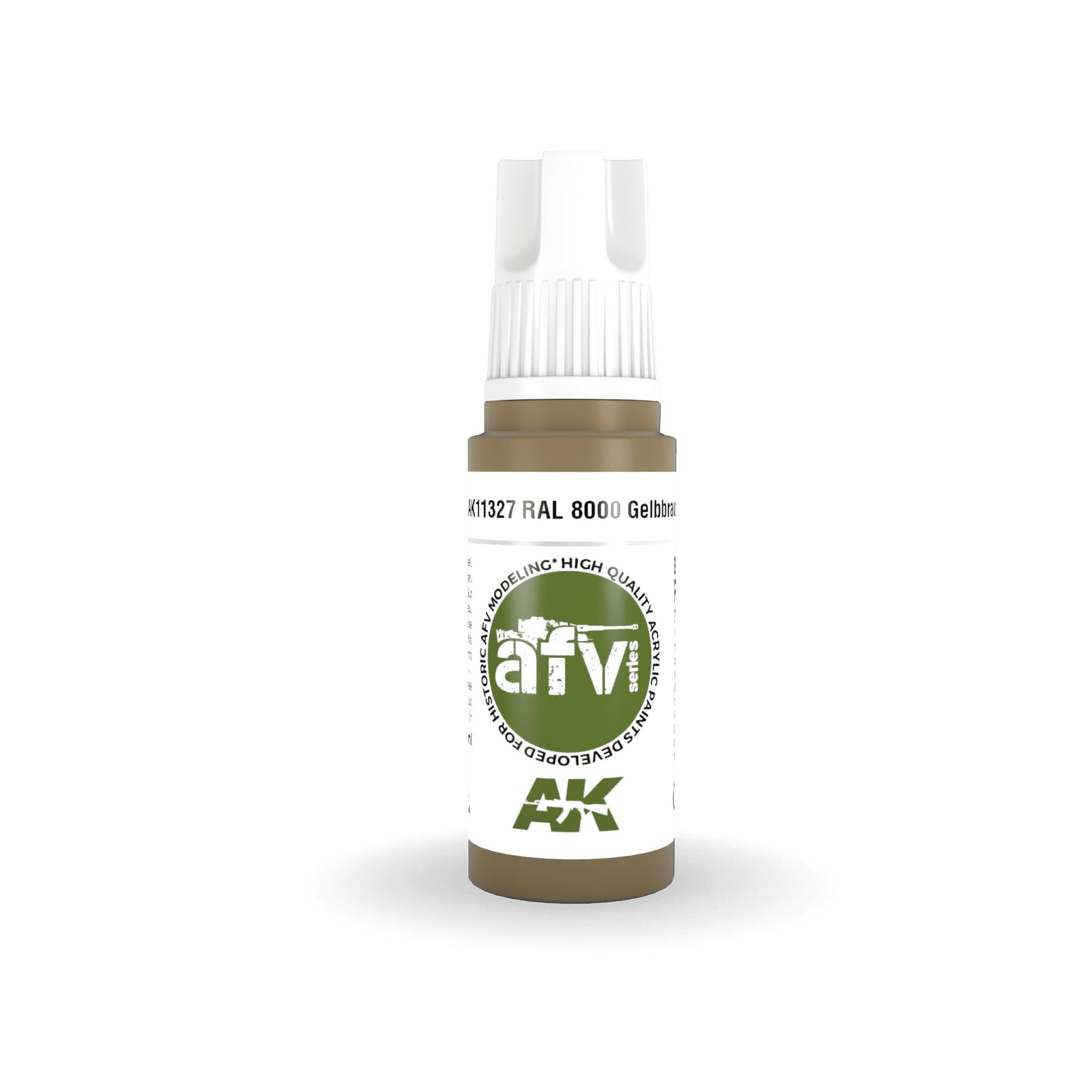 Ak Interactive Gelbbraun Ak Acrylics 3Gen Afv Ak11327 Ral 8000 (17Ml)