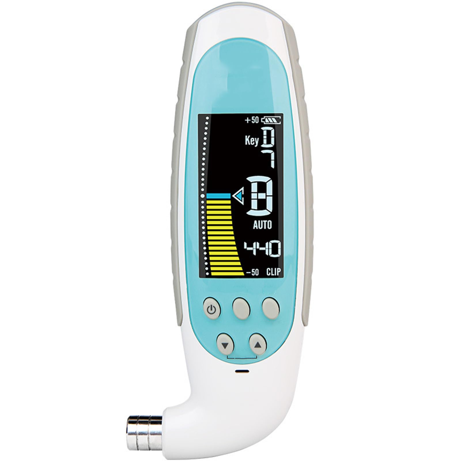 Sintonizzatore elettronico con chiave, rilevamento vibrazioni, ricezione microfono, schermo LCD, modalità risparmio energetico