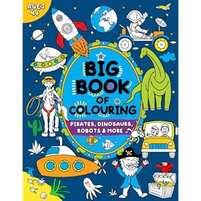 Big Book of Colouring for Boys