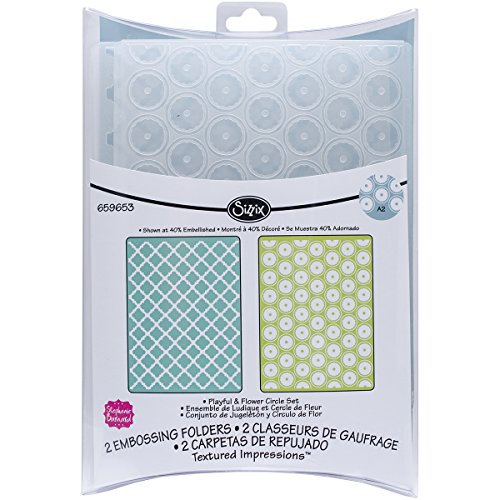 Sizzix Textured Impressions A2 Embossing, giocoso